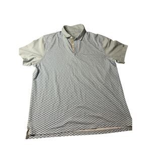 Nike Dri-Fit Men's Multicolor Argyle Print Golf Polo Shirt Size XL